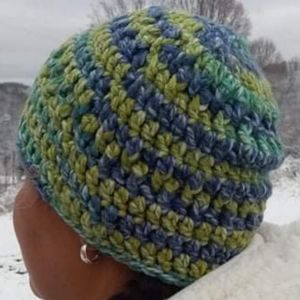 Handmade Crochet Chunky Beanie/Winter Hat